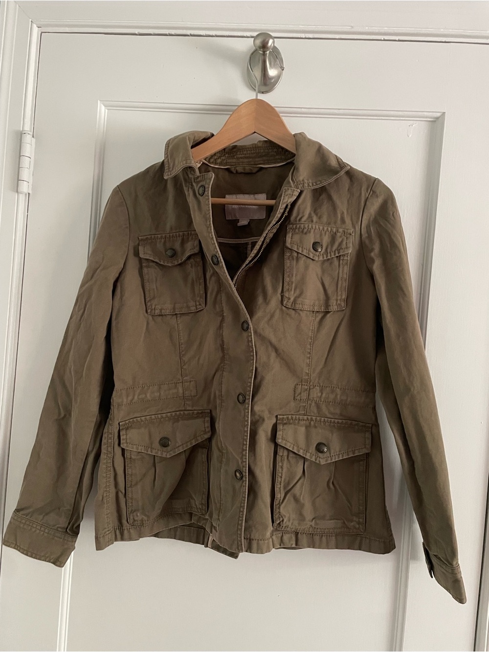 Banana Republic Olive Green Utility Field Jacket